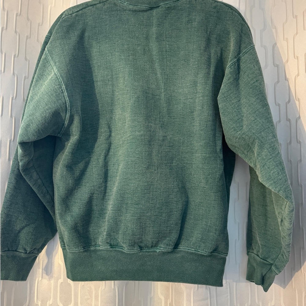 Fruit of the Loom Green is Crewneck Sweatshirt- Mount Washington-Size M - Picture 2 of 8